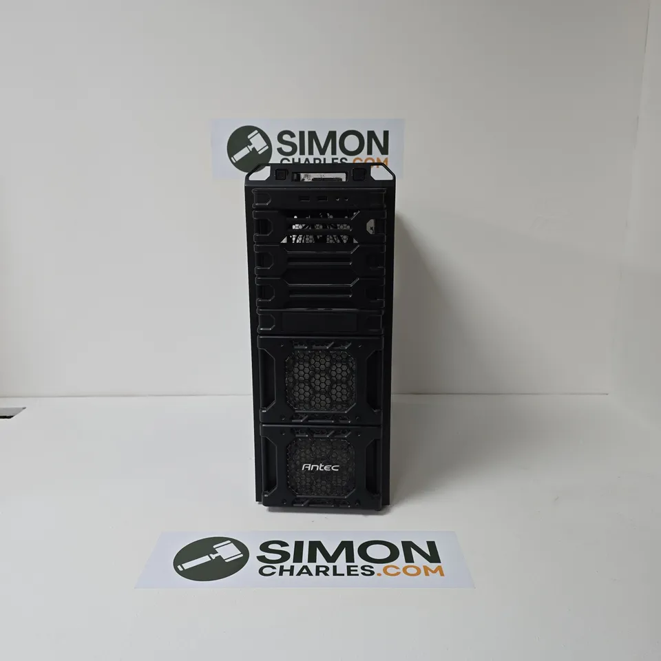 ANTEC BLACK PC TOWER CASE WITH SIDE WINDOW – MID TOWER 
