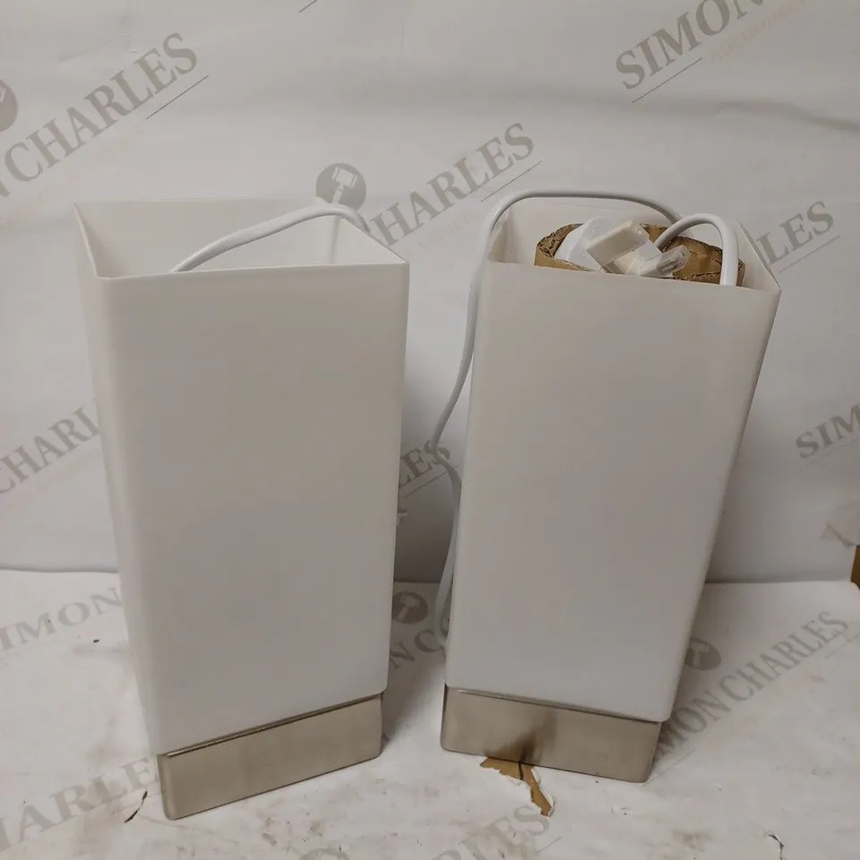 JOHN LEWIS MITCH TOUCH LAMP - SET OF 2