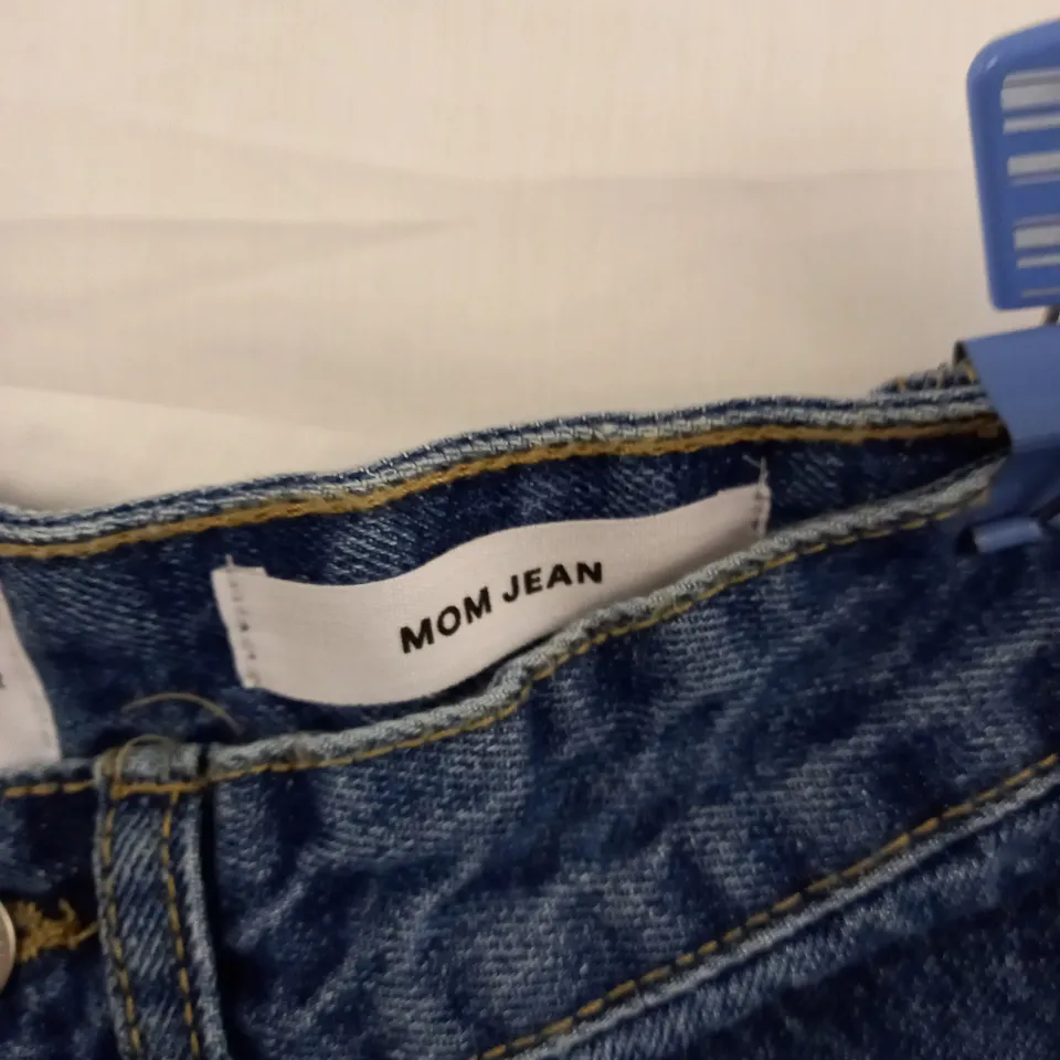 BOX OF APPROX 20 COTTON ON MOM JEANS IN GOOGEE BLUE EU 34