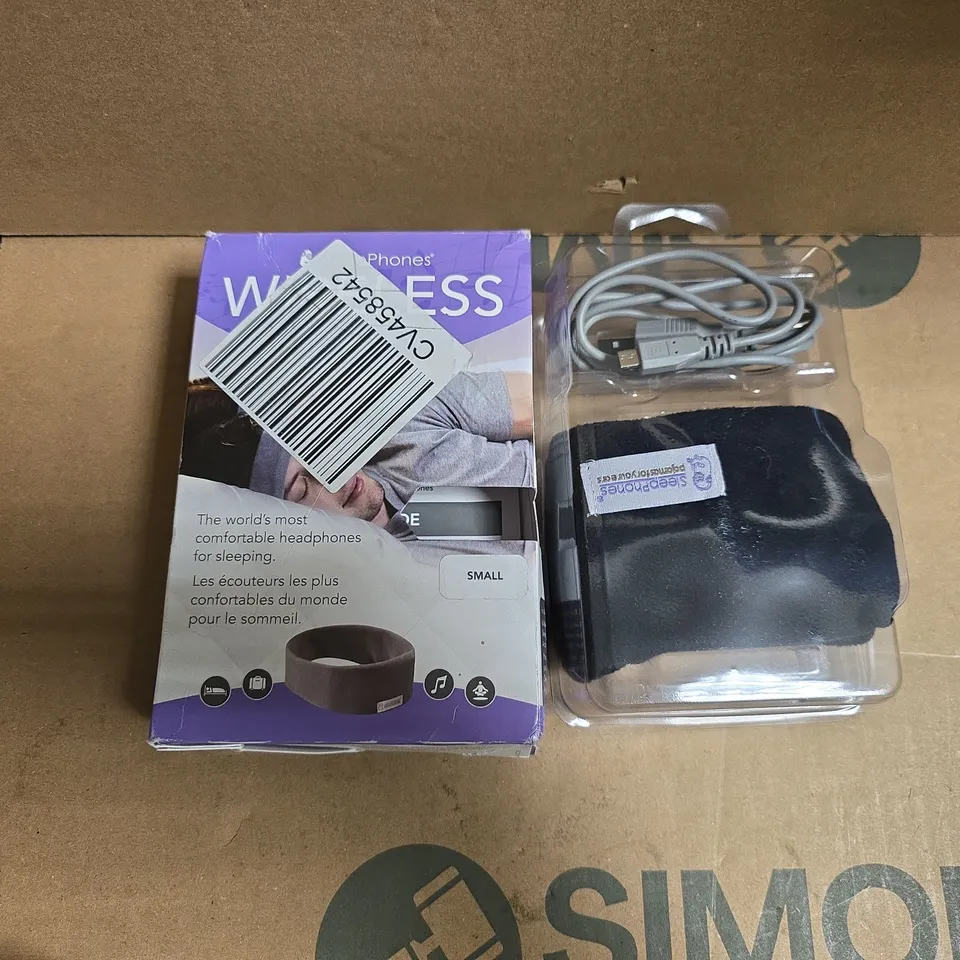 BOXED SLEEPPHONES WIRELESS (BLACK SMALL)