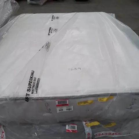 QUALITY BAGGED NOVILLA 25CM ORTHO MEMORY FOAM POCKET SPRUNG 135CM DOUBLE MATTRESS