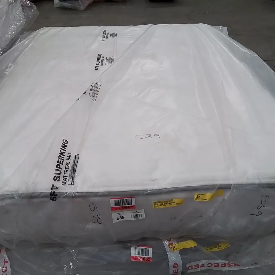 QUALITY BAGGED NOVILLA 25CM ORTHO MEMORY FOAM POCKET SPRUNG 135CM DOUBLE MATTRESS