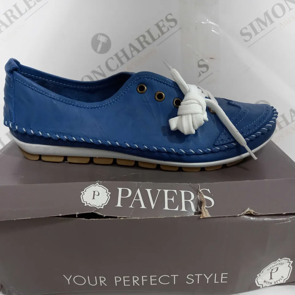 BOXED PAVERS SIMIN IN BLUE - SIZE 6