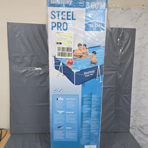 BOXED BESTWAY STEEL PRO 3X2M POOL - COLLECTION ONLY