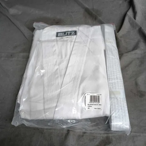 BLITZ STUDENT KARATE GI – WHITE – 3/160CM