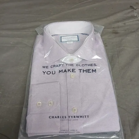 CHARLES TYRWHITT CLASSIC FIT SHIRT SIZE 18/37