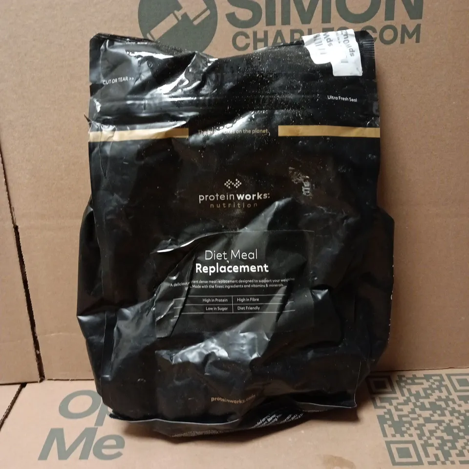 PROTEIN WORKS: NUTRITION DIET MEAL PLACEMENT VANILLA CREME 1KG