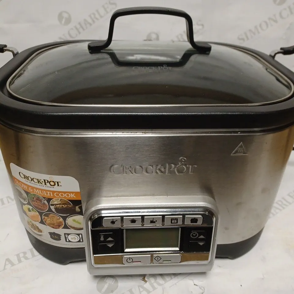 CROCKPOT MULTI-COOKER CSC024