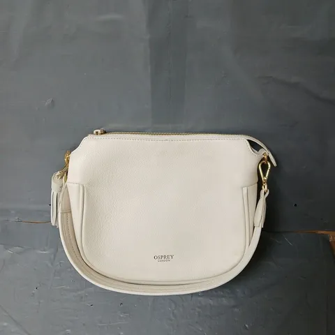 OSPREY LONDON OFF WHITE HANDBAG 