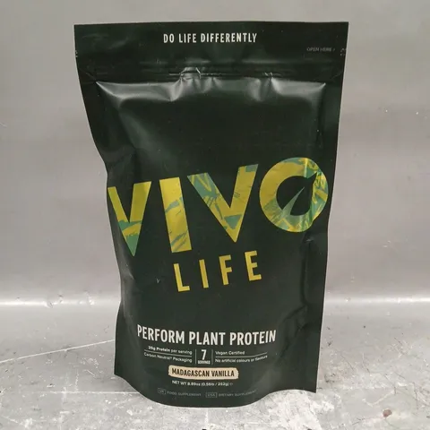 SEALED VIVO LIFE PERFORM PLANT PROTEIN IN MADAGASCAN VANILLA 252G