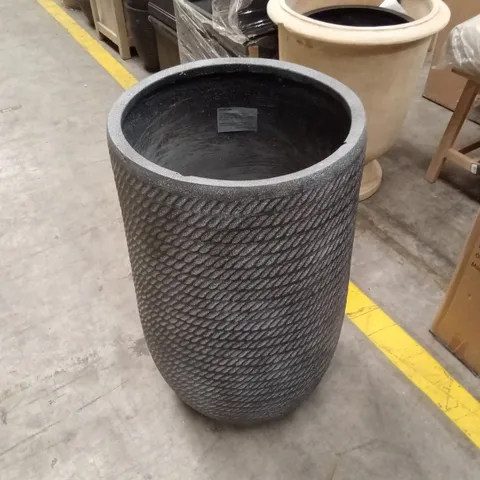 BRAMDEAN TALL PLANTER 47cm - GREY