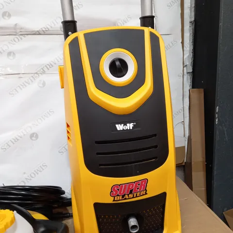 WOLF SUPER BLASTER PRESSURE WASHER YELLOW