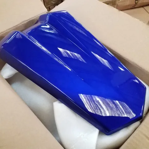 BOXED REAR SEAT COVER COWL - BLUE