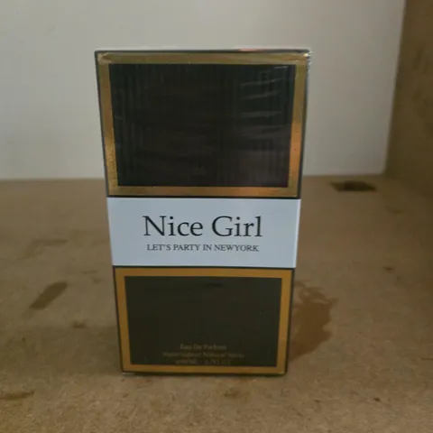 BOXED AND SEALED NICE GIRL LET'S PARTY IN NEW YORK EAU DE PARFUM 80ML