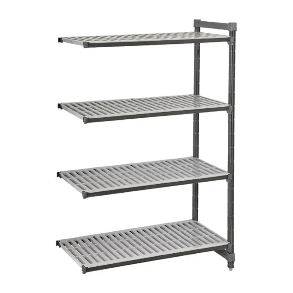 BOXED CAMBRO CAMSHELVING ELEMENTS 4 TIER ADD ON UNIT 1830×1220×610MM