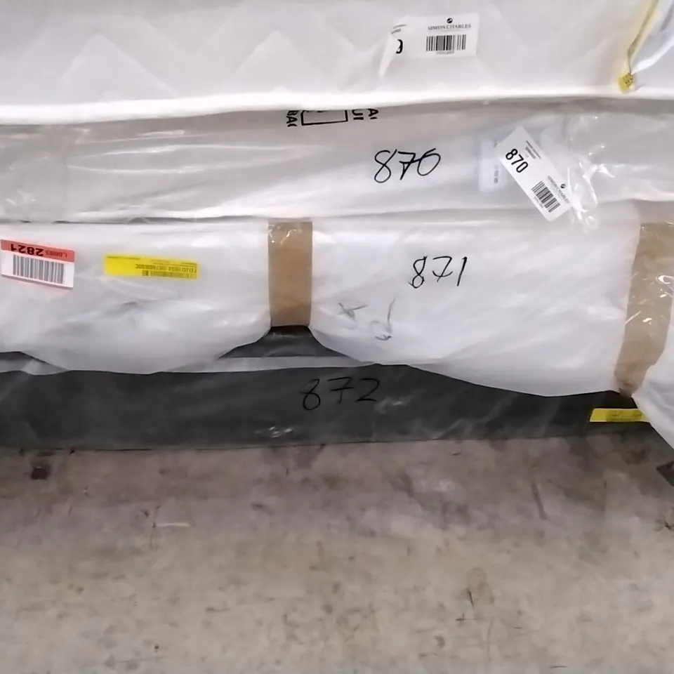QUALITY BAGGED BOLEN STARLIGHT OPEN COIL DOUBLE 4'6" MATTRESS
