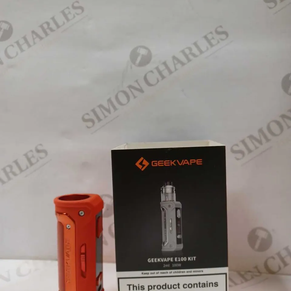 GEEKVAPE E100 KIT IN RED 100W