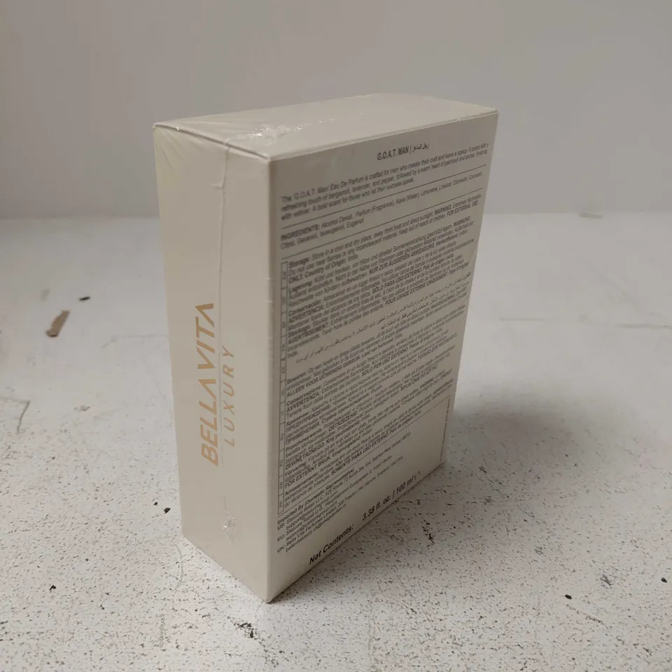 BOXED BELLAVITA LUXURY G.O.A.T. MAN EAU DE PARFUM 100ML