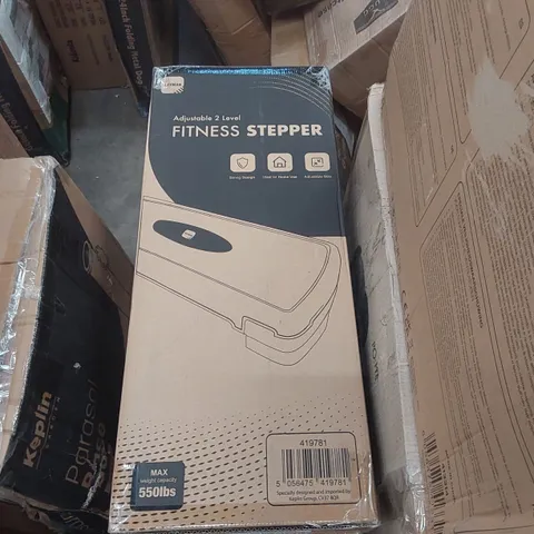 BOXED KAYMAN ADJUSTABLE 2 LEVEL FITNESS STEPPER
