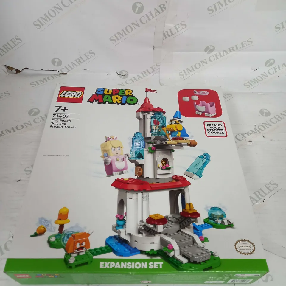LEGO SUPER MARIO - CAT PEACH SUIT AND FROZEN TOWER - 71407