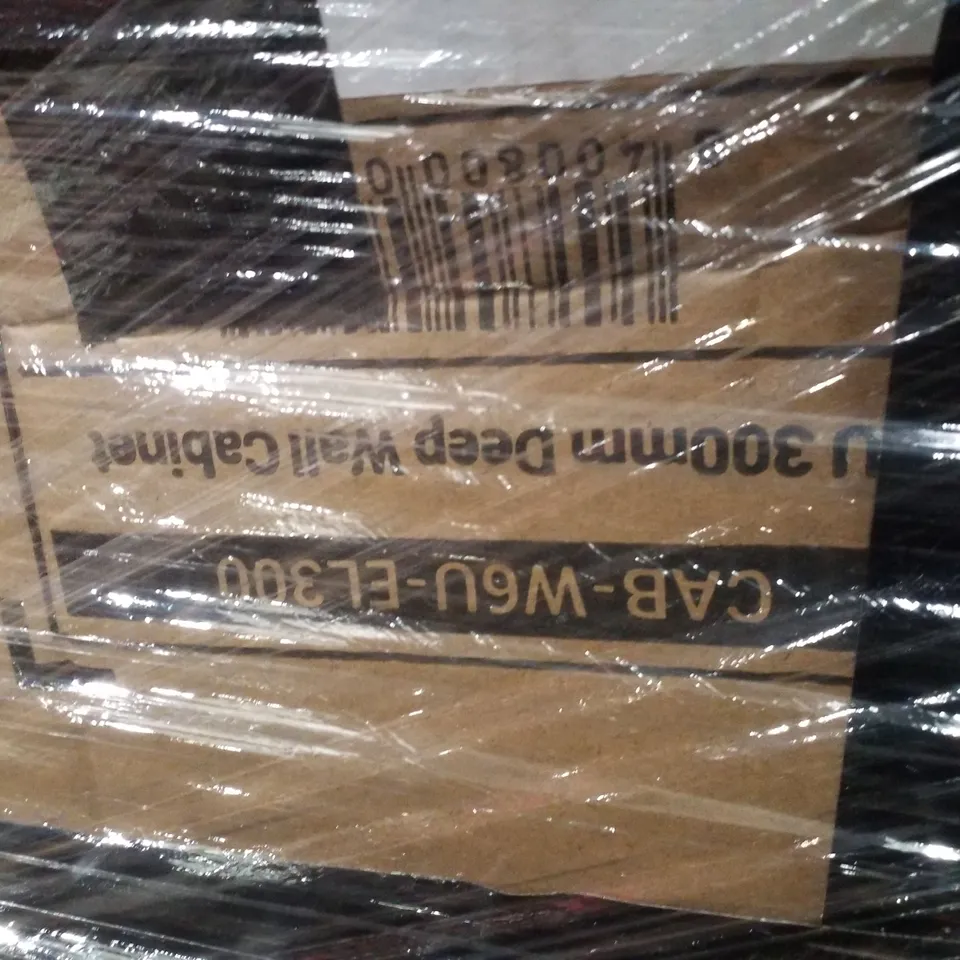 PALLET CONTAINING ASSORTED NETWORK CABINETS