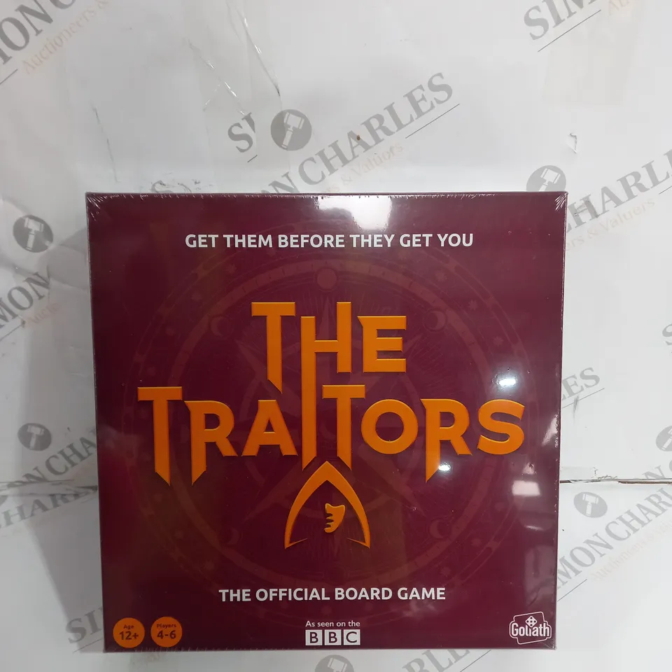 GOLIATH BBC THE TRAITORS OFFICIAL BOARD GAME 