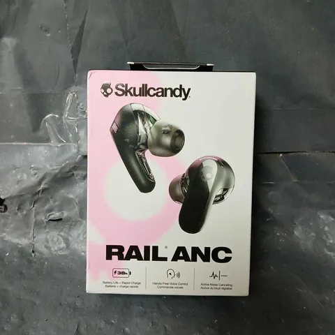 SKULLY CANDY RAIL ANC TRUE WIRELESS EARBUDS WITH ACTIVE NOISE CANCELLING