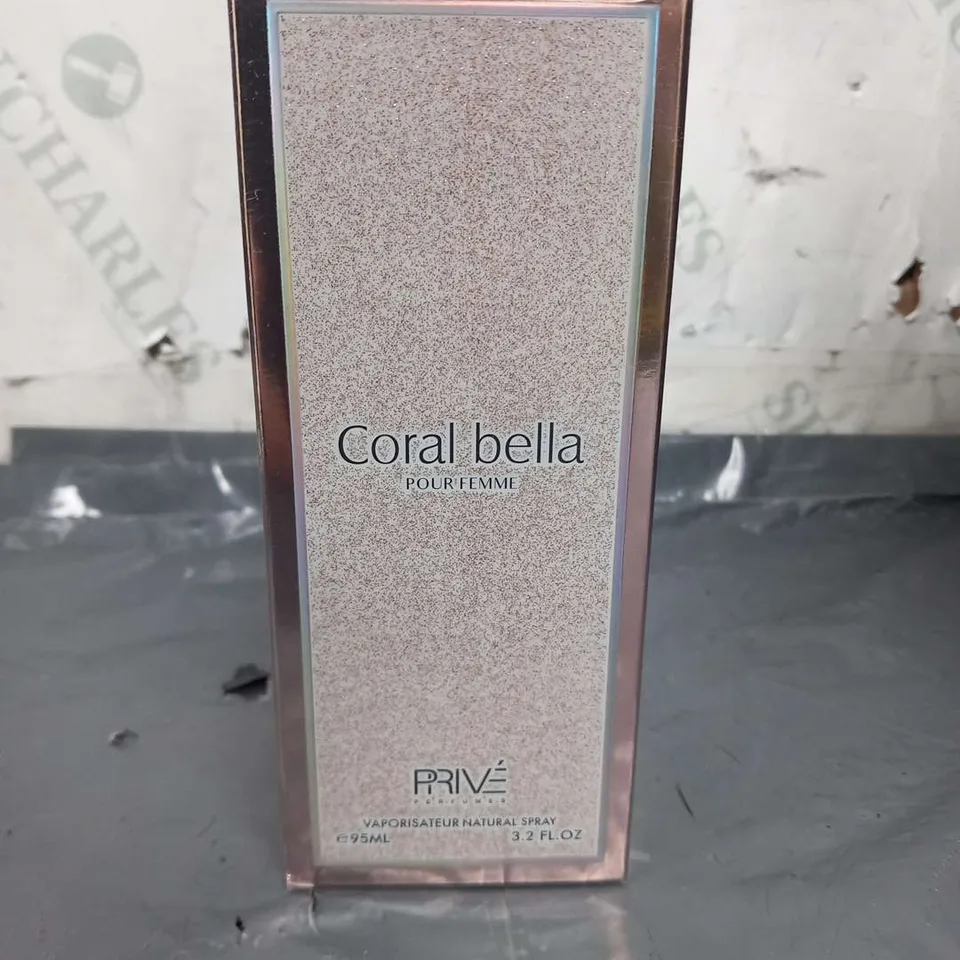 BOXED AND SEALED CORAL BELLA POUR FEMME PRIVEE 95ML