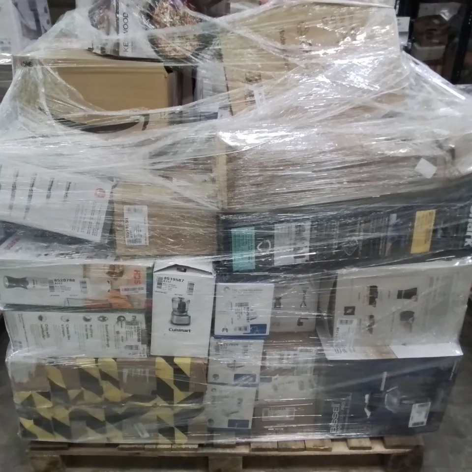 PALLET OF APPROXIMATELY 82 UNPROCESSED RAW RETURN HOUSEHOLD AND ELECTRICAL GOODS TO INCLUDE;