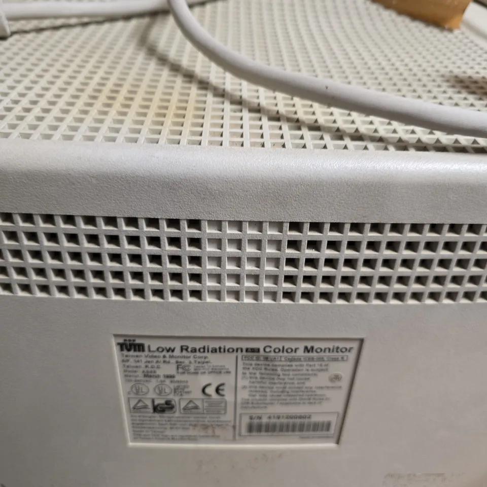 TVM CRT COLOUR MONITOR – AS65S 