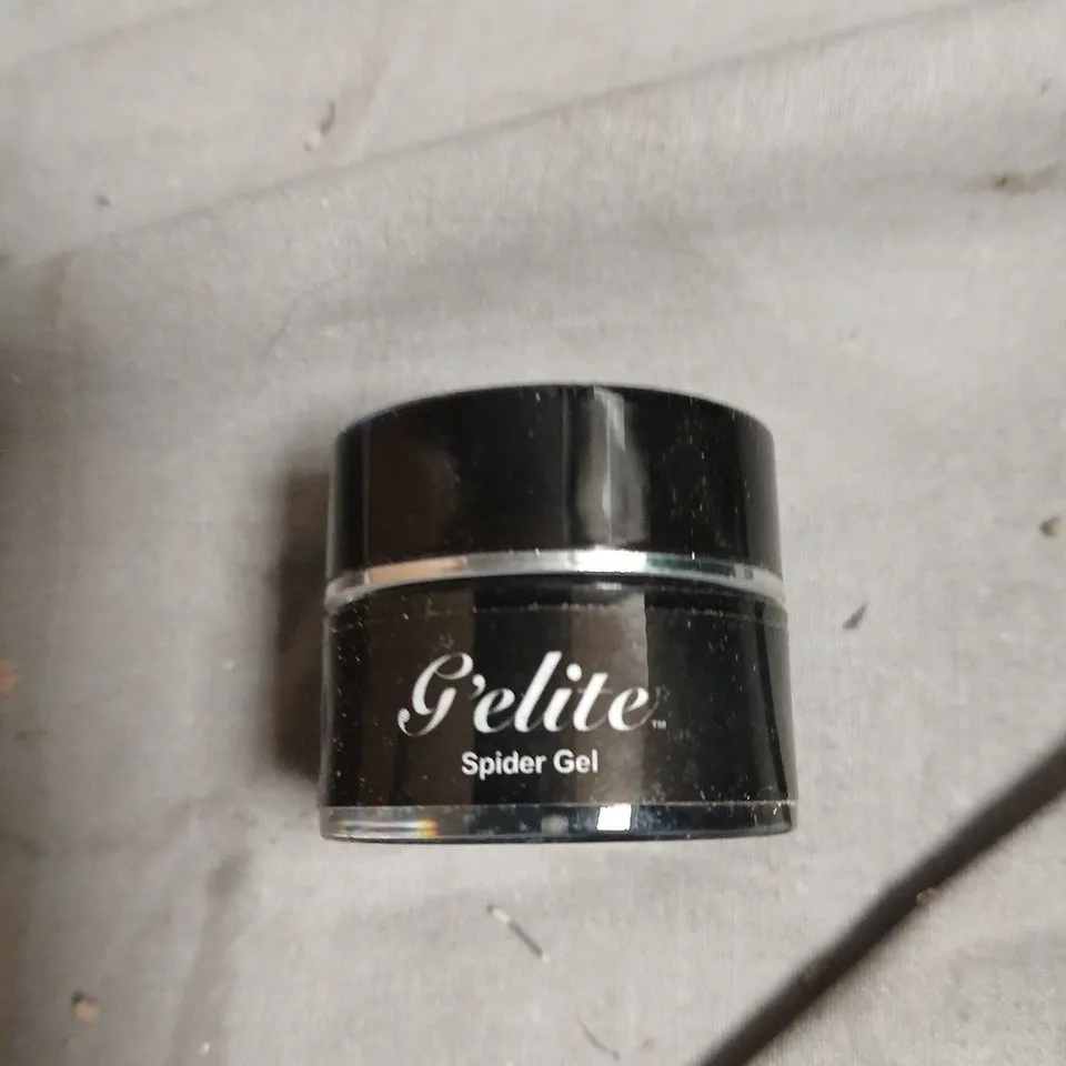 BOX OF APPROXIMATELY 80 GELITE NAIL GELS ASSORTED COLOURS 