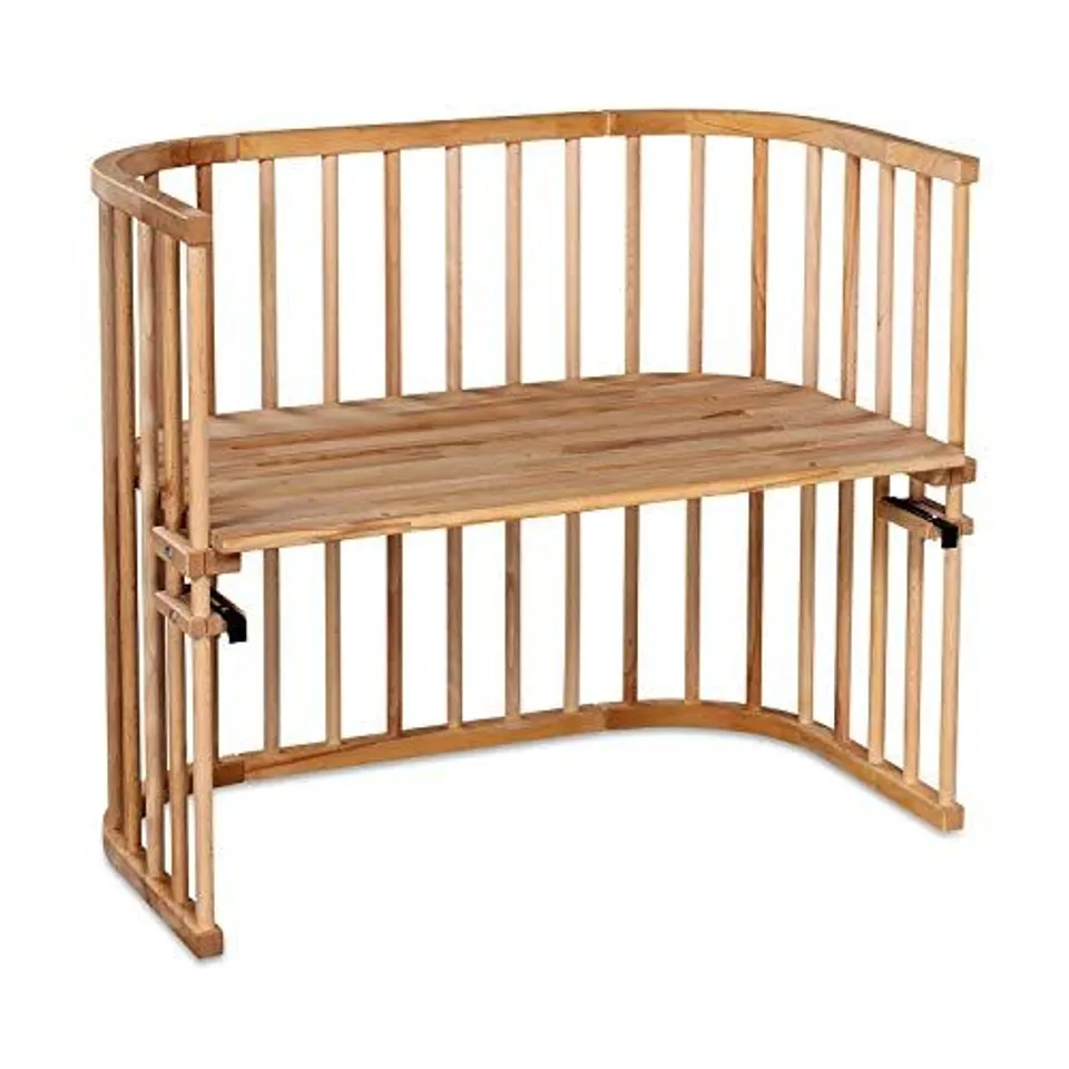 BOXED BABYBAY MAXI BEDSIDE SLEEPER COT, CORE BEECH OILED, MULTI COLOR, ONE SIZE