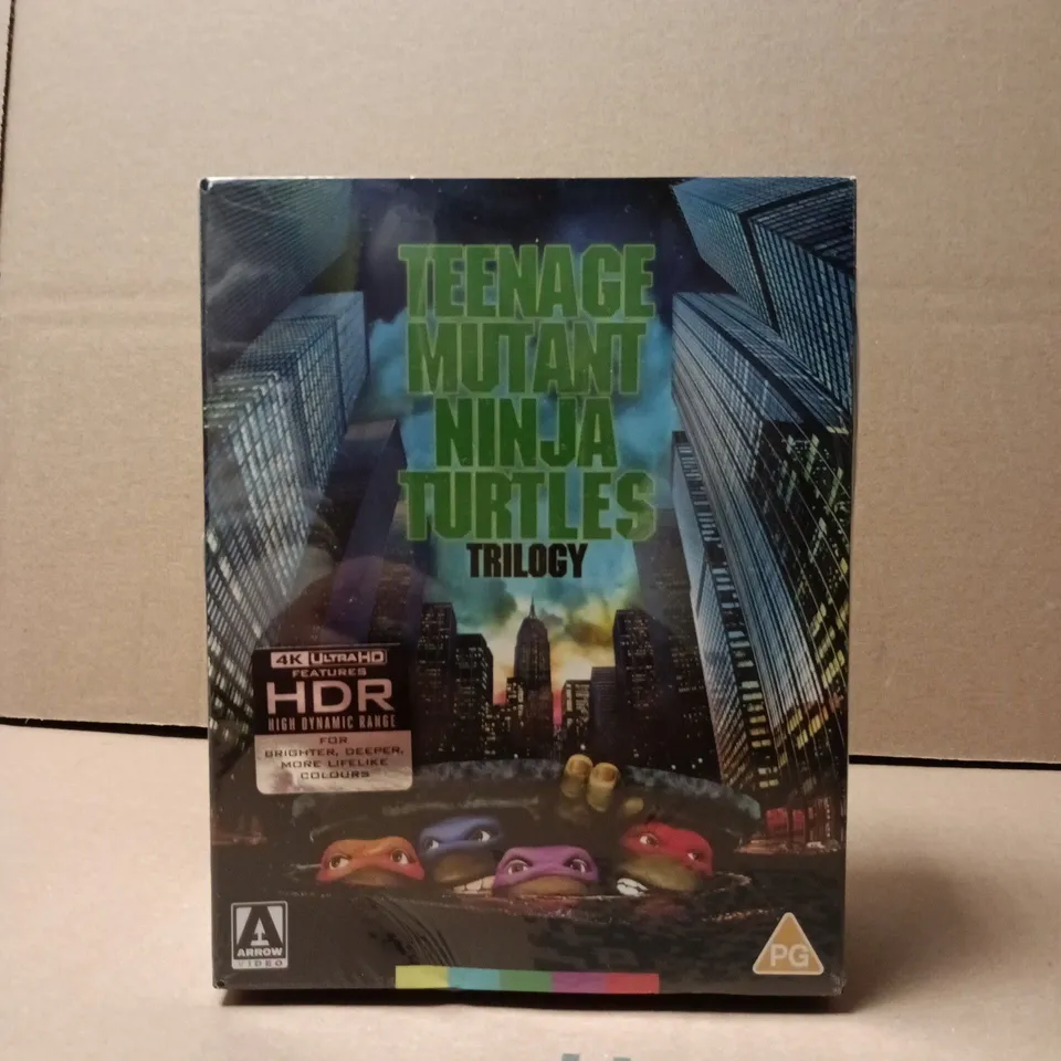 TEENAGE MUTANT NINJA TURTLES TRILOGY – 4K ULTRA HD BLU-RAY BOX SET