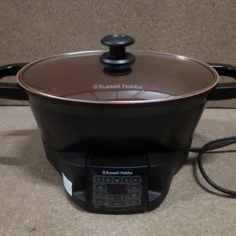 BOXED RUSSELL HOBBS 28270 BLACK MULTICOOKER 