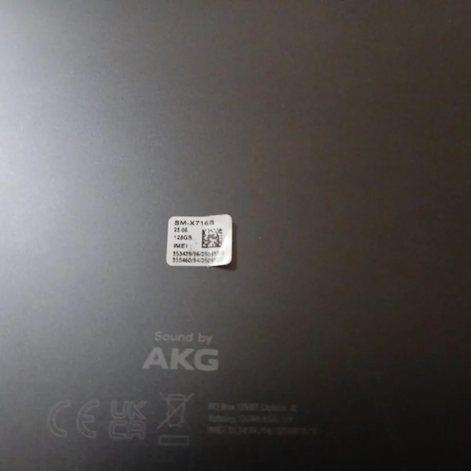 SAMSUNG TABLET SM-X716 – BLACK