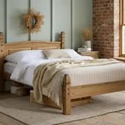 BOXED BIRLEA CORONA LOW END BED - (2 BOXES)