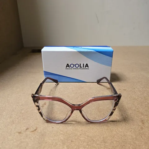 AOOLIA EYEWEAR PRESCRIPTION GLASSES - TORTOISESHELL FRAME