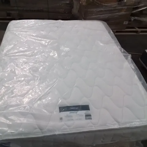 QUALITY BAGGED SILENTNIGHT MIRACOIL PILLOWTOP 5' KINGSIZE MATTRESS 