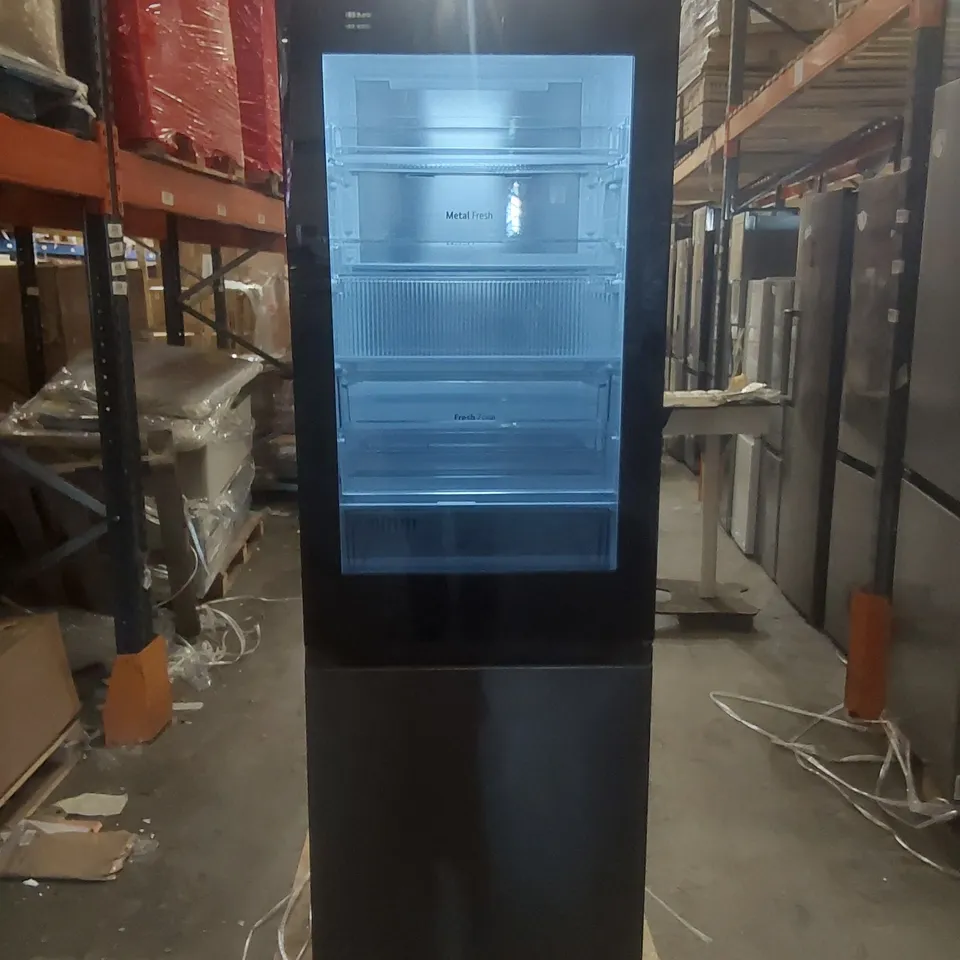 LG INSTAVIEW GBG5160CEV SMART 60/40 FRIDGE FREEZER - ESSENCE BLACK STEEL
