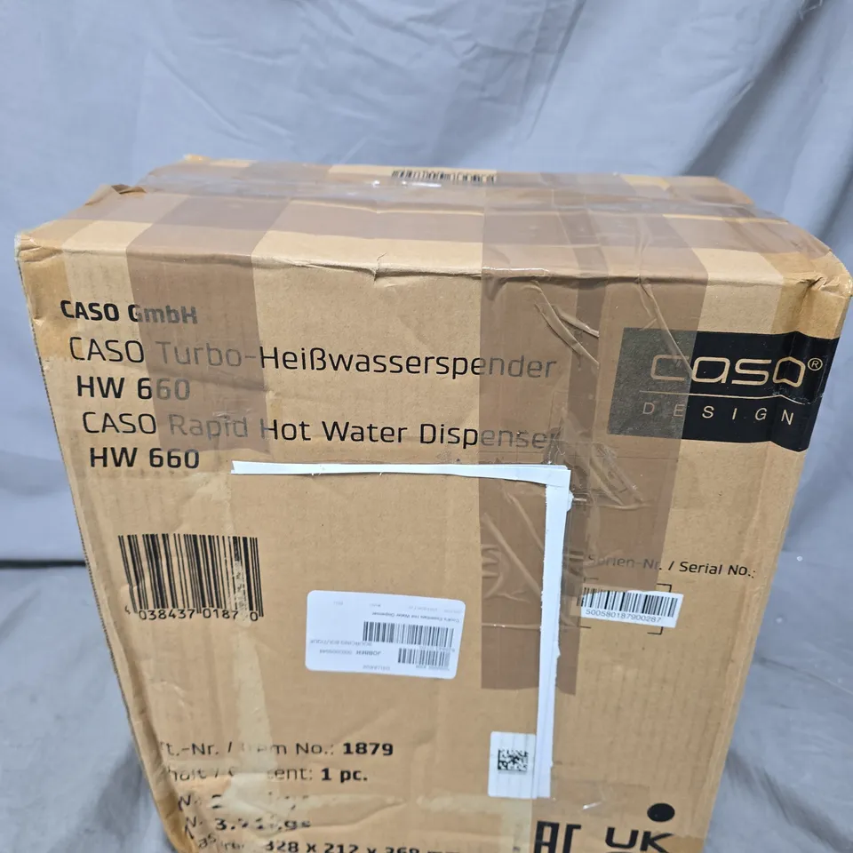 COOK'S ESSENTIALS HOT WATER DISPENSER IN COOL GREY