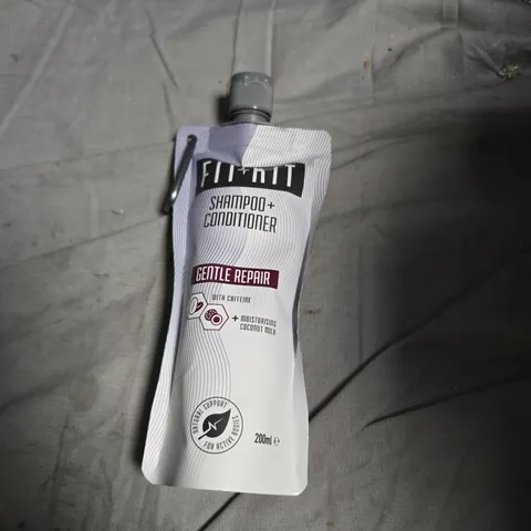 FIT KIT SHAMPOO + CONDITIONER – GENTLE REPAIR, 200ML POUCH