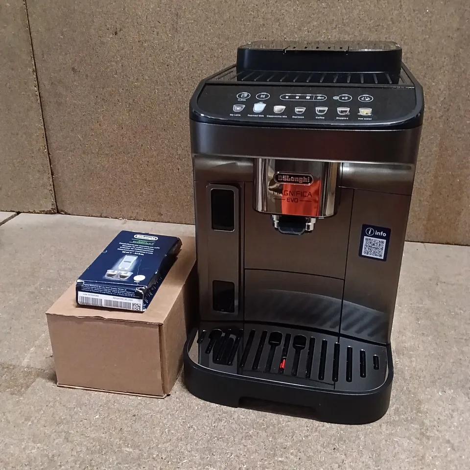 BOXED DELONGHI MAGNIFICA EVO COFFEE MAKER, ECAM350.15.B - BLACK