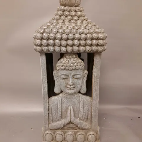 BOXED MY GARDEN STORIES SOLAR LED BUDDHA TEMPLE