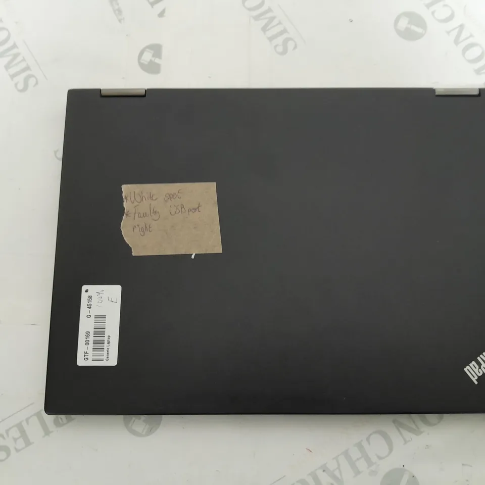 LENOVO THINKPAD X390 LAPTOP IN BLACK