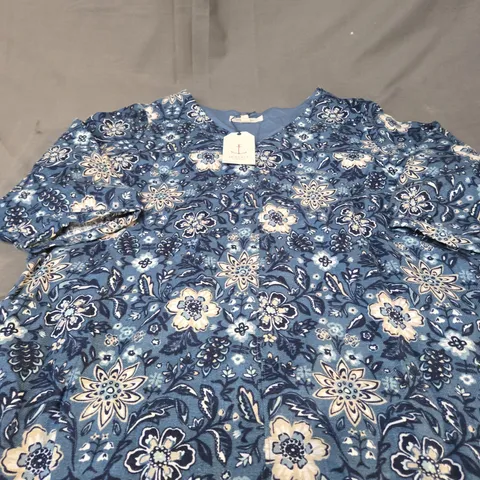 SEASALT CORNWALL LOGANBERERY TUNIC SIZE 16