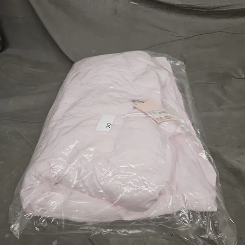 MISSGUIDED LIGHT PINK HIGH-NECK PUFFER COAT, UK 14 (EU 42 / US 10)
