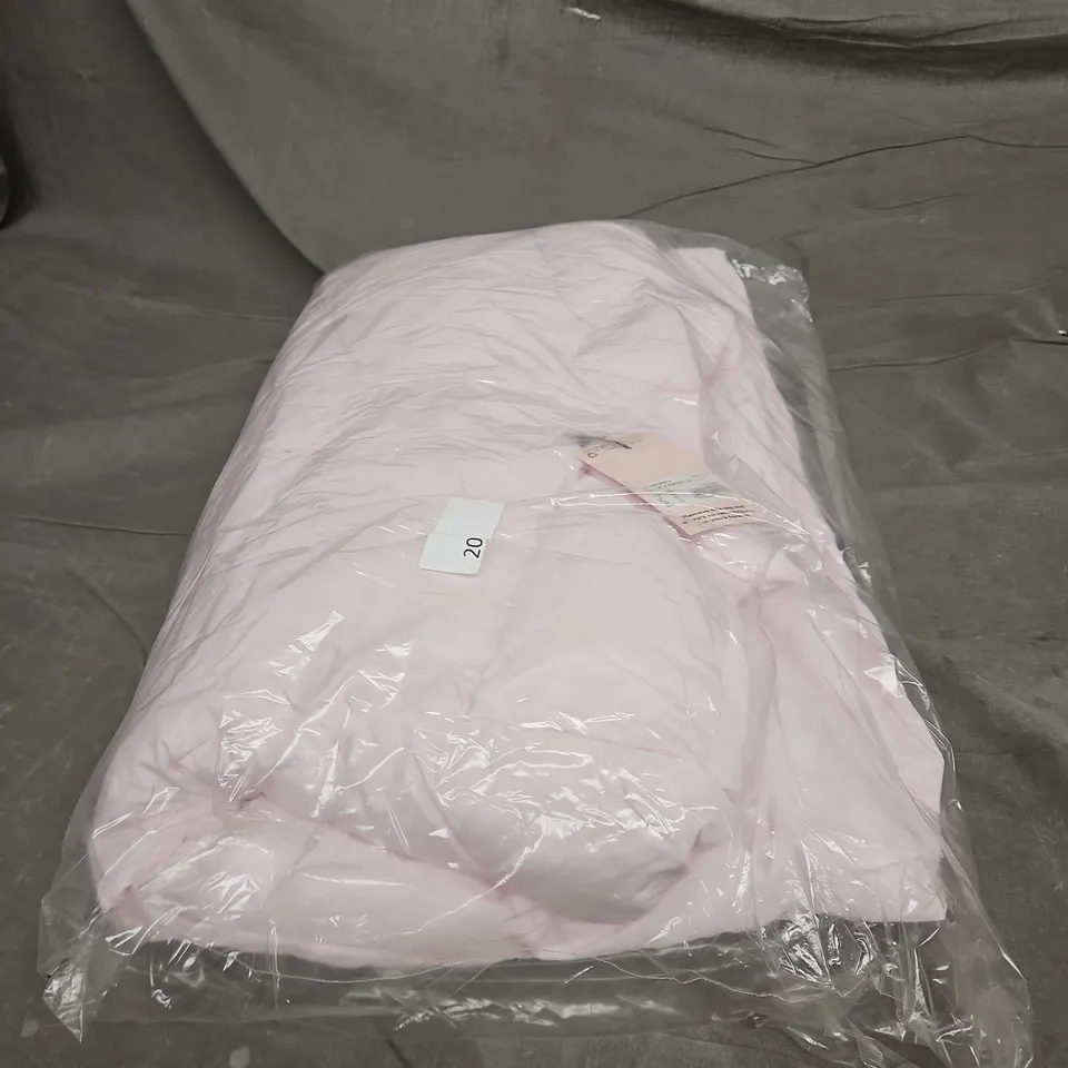 MISSGUIDED LIGHT PINK HIGH-NECK PUFFER COAT, UK 14 (EU 42 / US 10)
