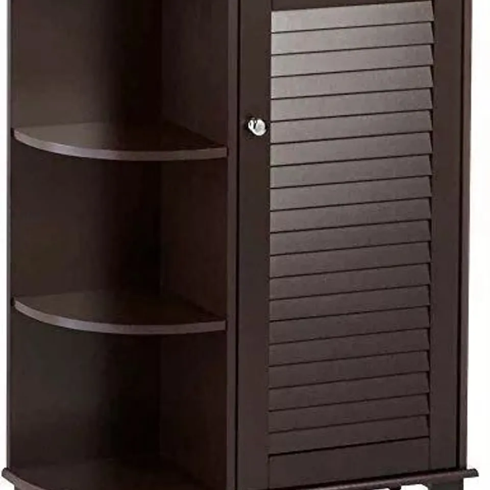 BRAND NEW BOXED ELLSWORTH FREESTANDING BATHROOM CABINET ESPRESSO BROWN WOOD