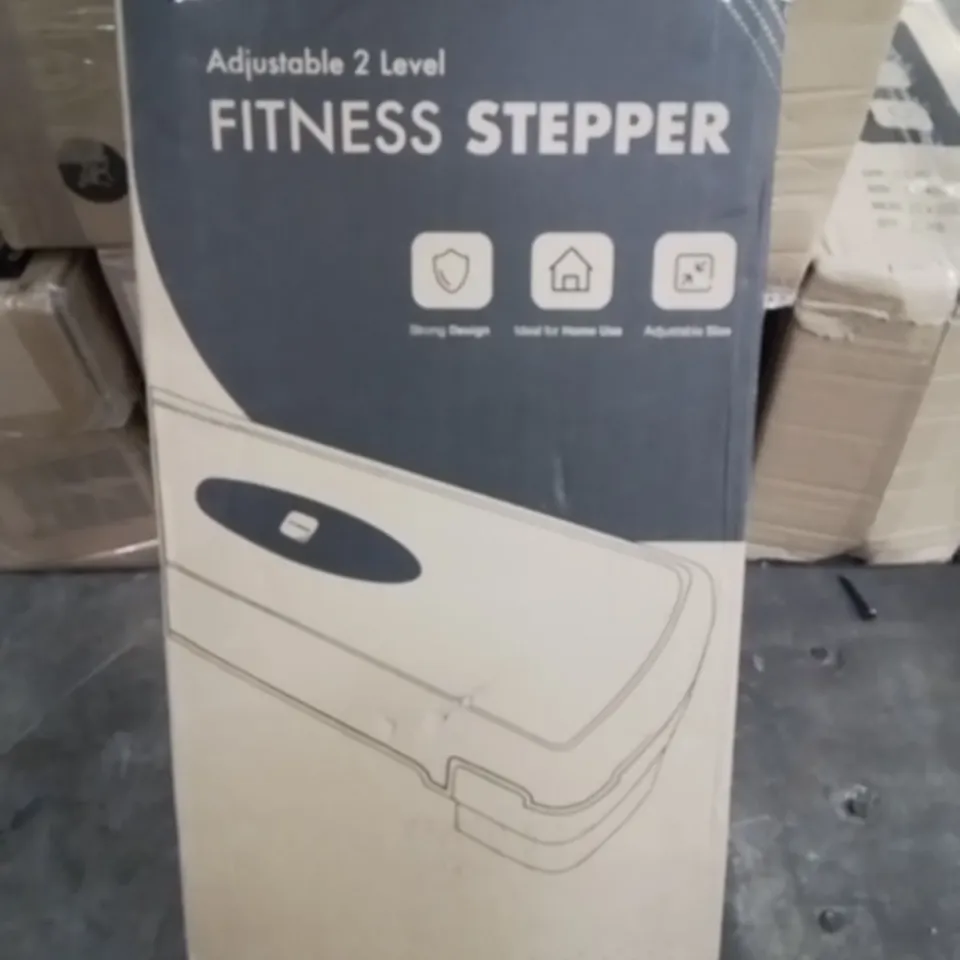BOXED KAYMAN ADJUSTABLE FITNESS STEPPER 