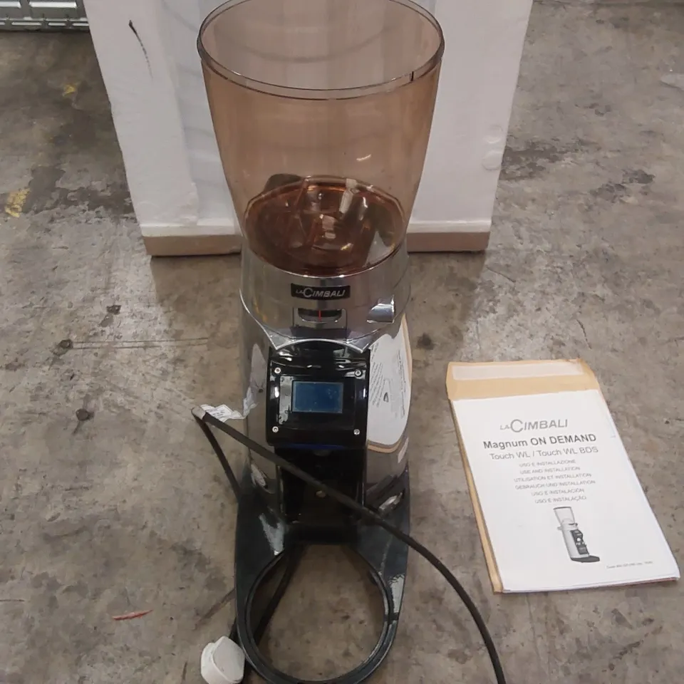 LA CIMBALI MAGNUM ON DEMAND COMMERCIAL COFFEE GRINDER